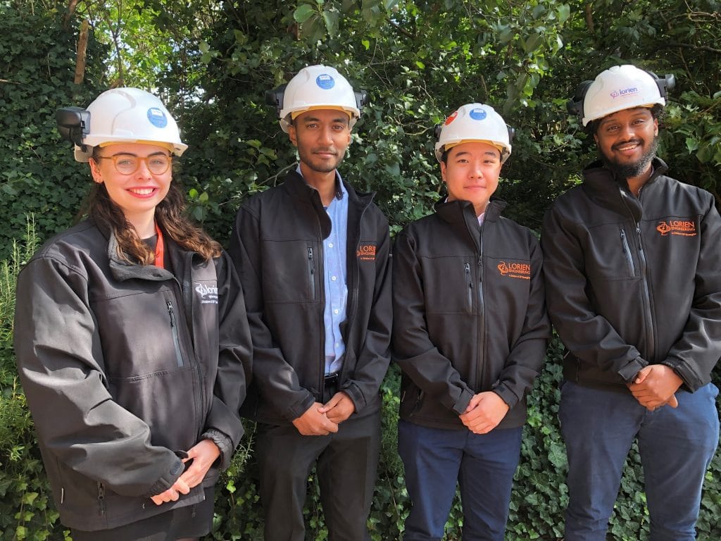Lorien Engineering Solutions has appointed four graduates to its team