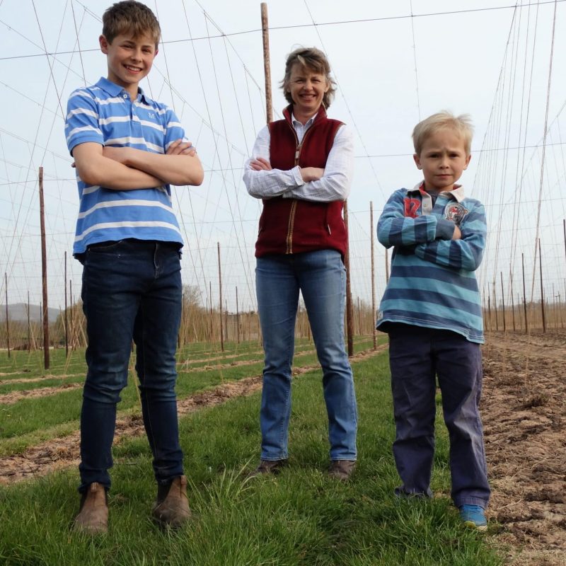 Hawkins Farming Ltd – Sarah Hawkins & her sons John and Henry