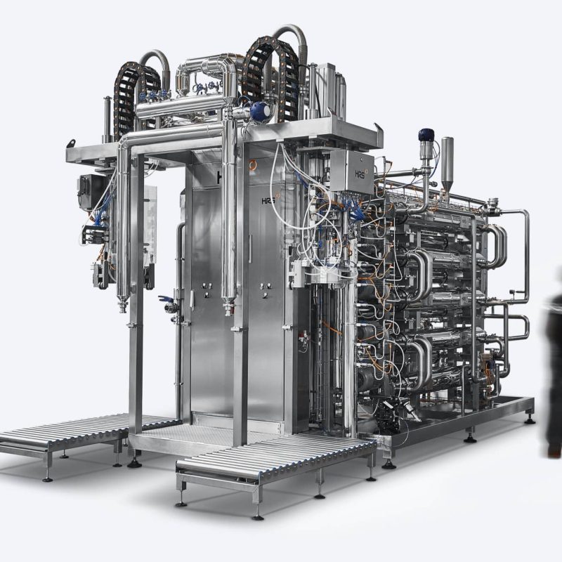 The use of heat exchangers for pasteurization and cooling as part of aseptic filling provides significant energy savings